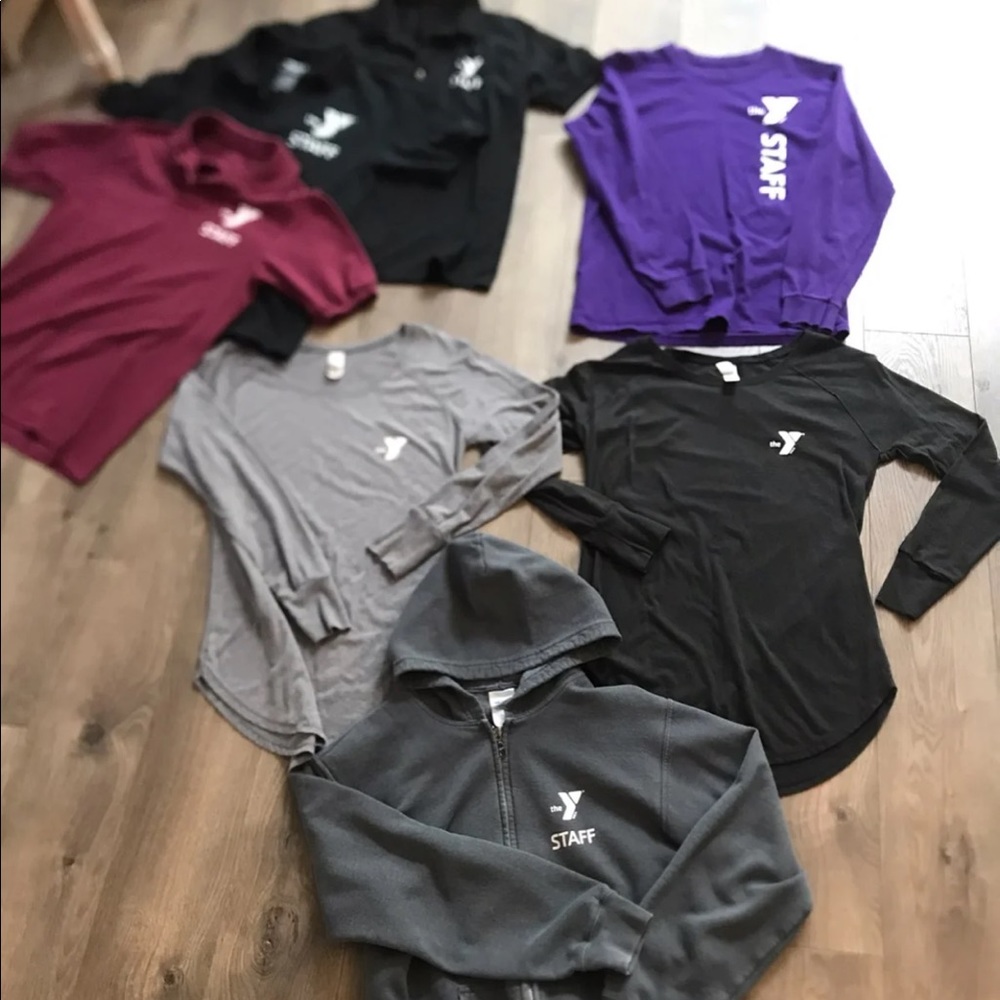YMCA Staff shirt lot woman’s small